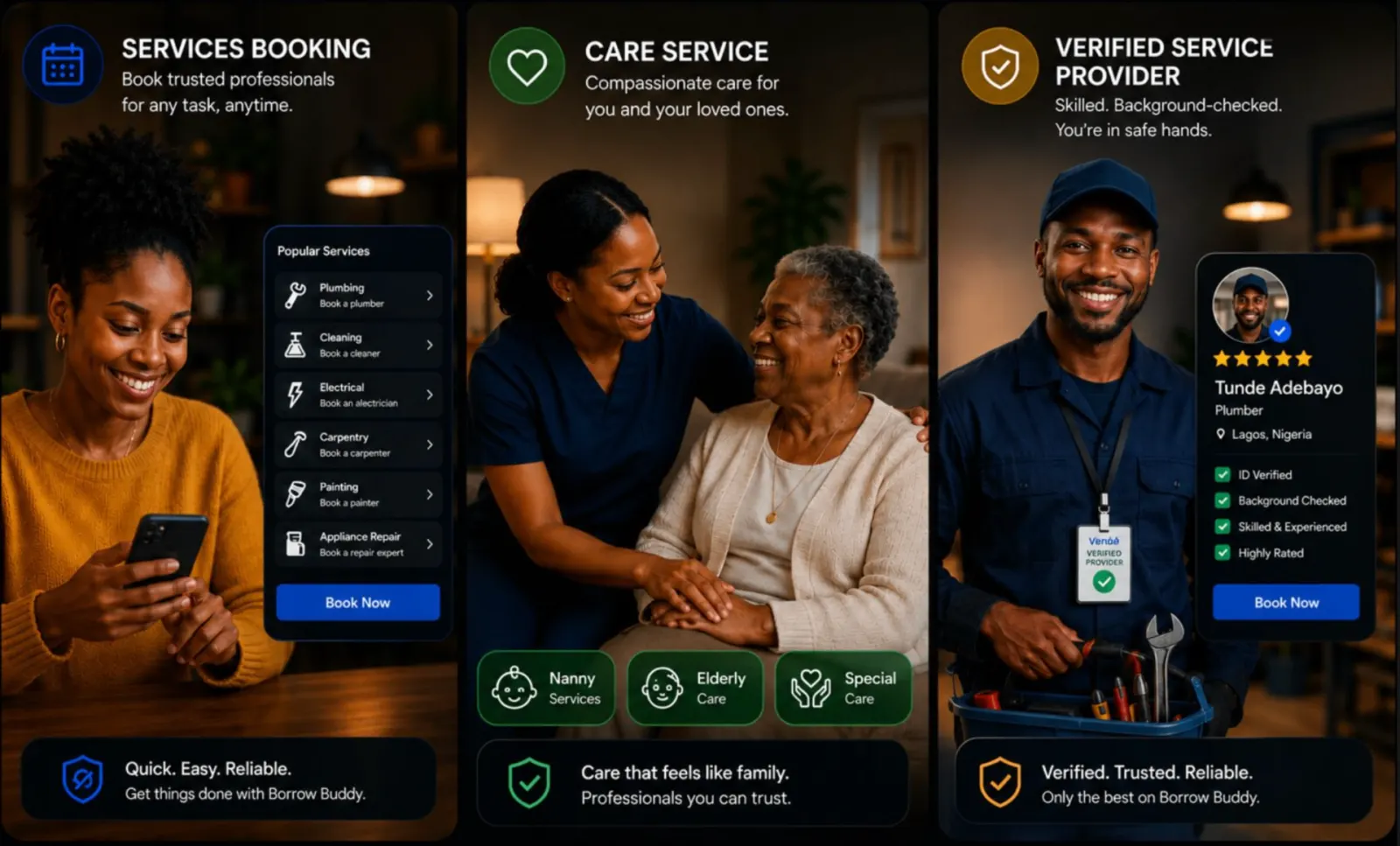 BorrowBuddy service — Borrow & Lend